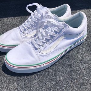 Brand new white vans